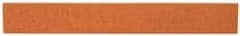 Made in USA - 1/2" Wide x 4" OAL, Aluminum Oxide Sharpening Stone - Flat, Fine Grade, 320 Grit - Best Tool & Supply