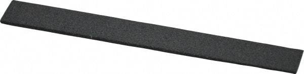 Made in USA - 1/2" Wide x 4" OAL, Aluminum Oxide Sharpening Stone - Flat, Coarse Grade, 120 Grit - Best Tool & Supply