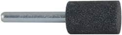 Grier Abrasives - 3/4 x 1" Head Diam x Thickness, W205, Cylinder, Aluminum Oxide Mounted Point - Best Tool & Supply