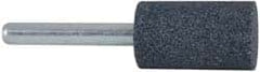 Grier Abrasives - 3/4 x 1-1/4" Head Diam x Thickness, W206, Cylinder, Aluminum Oxide Mounted Point - Best Tool & Supply