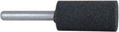 Grier Abrasives - 3/4 x 1-1/2" Head Diam x Thickness, W207, Cylinder, Aluminum Oxide Mounted Point - Best Tool & Supply