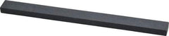 Norton - 240 Grit Silicon Carbide Rectangular Polishing Stone - Very Fine Grade, 1/2" Wide x 6" Long x 1/4" Thick - Best Tool & Supply