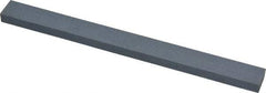 Norton - 320 Grit Silicon Carbide Rectangular Polishing Stone - Extra Fine Grade, 1/2" Wide x 6" Long x 1/4" Thick - Best Tool & Supply