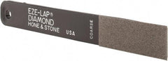 Eze Lap - Coarse, 2" Length of Cut, Single End Diamond Hone - 250 Grit, 3/4" Wide x 3/16" High - Best Tool & Supply