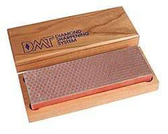 DMT - 6" Long x 2" Wide x 3/4" Thick, Diam ond Sharpening Stone - Rectangle, 600 Grit, Fine Grade - Best Tool & Supply