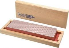 DMT - 8" Long x 2-5/8" Wide x 1-1/4" Thick, Diam ond Sharpening Stone - Rectangle, 600 Grit, Fine Grade - Best Tool & Supply