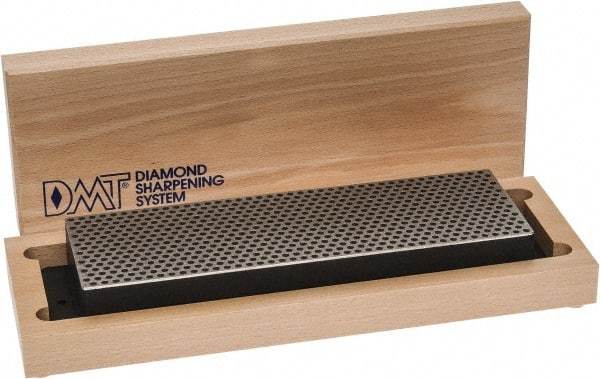 DMT - 8" Long x 2-5/8" Wide x 1-1/4" Thick, Diam ond Sharpening Stone - Rectangle, 220 Grit, Extra Coarse Grade - Best Tool & Supply