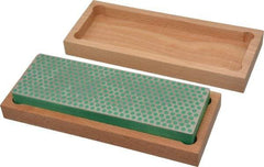 DMT - 6" Long x 2" Wide x 3/4" Thick, Diam ond Sharpening Stone - Rectangle, 1200 Grit, Extra Fine Grade - Best Tool & Supply