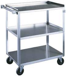 Lakeside - 500 Lb Capacity, 19" Wide x 31" Long x 32-1/8" High Standard Utility Cart - Best Tool & Supply