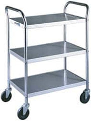 Lakeside - 500 Lb Capacity, 23" Wide x 36" Long x 37" High Standard Utility Cart - Best Tool & Supply