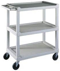 Lakeside - 300 Lb Capacity, 17-1/8" Wide x 32-1/2" Long x 34-7/8" High Standard Utility Cart - Best Tool & Supply