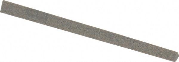 Norton - 4" Long x 1/4" Wide x 1/4" Thick, Aluminum Oxide Sharpening Stone - Triangle, Coarse Grade - Best Tool & Supply