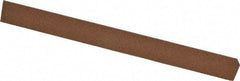 Norton - 4" Long x 3/8" Wide x 3/8" Thick, Aluminum Oxide Sharpening Stone - Triangle, Medium Grade - Best Tool & Supply