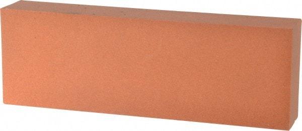 Norton - 6" Long x 2" Wide x 1" Thick, Aluminum Oxide Sharpening Stone - Rectangle, Fine Grade - Best Tool & Supply