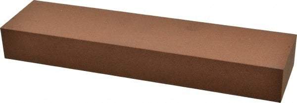 Norton - 8" Long x 2" Wide x 1" Thick, Aluminum Oxide Sharpening Stone - Rectangle, Medium Grade - Best Tool & Supply