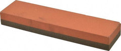 Norton - 8" Long x 2" Wide x 1" Thick, Aluminum Oxide Sharpening Stone - Rectangle, Coarse, Fine Grade - Best Tool & Supply