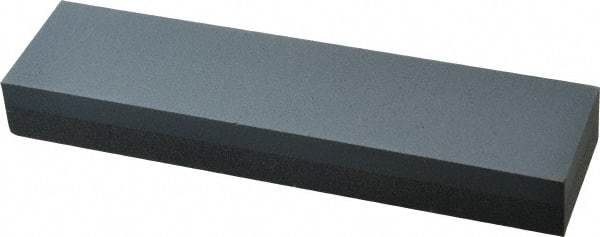 Norton - 8" Long x 2" Wide x 1" Thick, Silicon Carbide Sharpening Stone - Rectangle, Coarse, Fine Grade - Best Tool & Supply