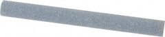 Norton - 4" Long x 3/8" Diam x 3/8" Thick, Silicon Carbide Sharpening Stone - Round, Medium Grade - Best Tool & Supply