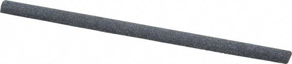 Value Collection - Half Round, Silicon Carbide, Toolroom Finishing Stick - 4" Long x 1/4" Wide, Coarse Grade - Best Tool & Supply