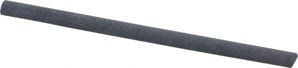 Value Collection - Half Round, Silicon Carbide, Toolroom Finishing Stick - 4" Long x 1/4" Wide, Medium Grade - Best Tool & Supply