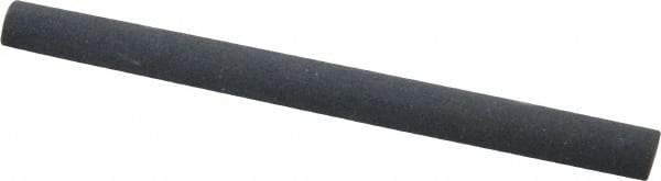 Value Collection - Half Round, Silicon Carbide, Toolroom Finishing Stick - 4" Long x 3/8" Wide, Medium Grade - Best Tool & Supply