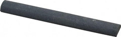 Value Collection - Half Round, Silicon Carbide, Toolroom Finishing Stick - 4" Long x 1/2" Wide, Fine Grade - Best Tool & Supply