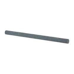 Value Collection - Round, Silicon Carbide, Toolroom Finishing Stick - 4" Long x 1/4" Wide, Medium Grade - Best Tool & Supply