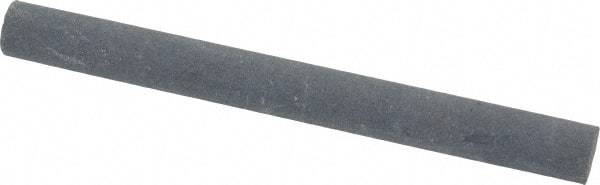 Value Collection - Round, Silicon Carbide, Toolroom Finishing Stick - 4" Long x 3/8" Wide, Fine Grade - Best Tool & Supply