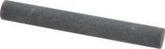 Value Collection - Round, Silicon Carbide, Toolroom Finishing Stick - 4" Long x 1/2" Wide, Coarse Grade - Best Tool & Supply