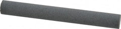 Value Collection - Round, Silicon Carbide, Toolroom Finishing Stick - 4" Long x 1/2" Wide, Fine Grade - Best Tool & Supply