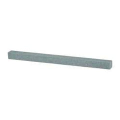 Value Collection - Square, Aluminum Oxide, Toolroom Finishing Stick - 4" Long x 1/4" Wide x 1/4" Thick, Medium Grade - Best Tool & Supply