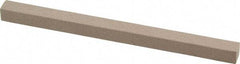 Value Collection - Square, Aluminum Oxide, Toolroom Finishing Stick - 4" Long x 1/4" Wide x 1/4" Thick, Fine Grade - Best Tool & Supply