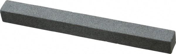 Value Collection - Square, Aluminum Oxide, Toolroom Finishing Stick - 4" Long x 3/8" Wide x 3/8" Thick, Coarse Grade - Best Tool & Supply