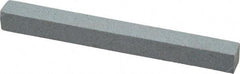 Value Collection - Square, Aluminum Oxide, Toolroom Finishing Stick - 4" Long x 3/8" Wide x 3/8" Thick, Medium Grade - Best Tool & Supply