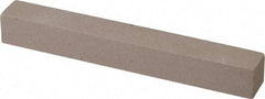 Value Collection - Square, Aluminum Oxide, Toolroom Finishing Stick - 4" Long x 1/2" Wide x 1/2" Thick, Fine Grade - Best Tool & Supply