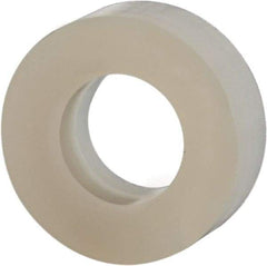 Made in USA - #10 Screw, Grade 6/6 Nylon Standard Flat Washer - 4.93mm ID x 3/8" OD, 3.18mm Thick - Best Tool & Supply