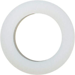 Made in USA - 5/16" Screw, Grade 6/6 Nylon Standard Flat Washer - 8.05mm ID x 1/2" OD, 3.18mm Thick - Best Tool & Supply