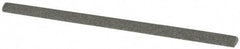 Value Collection - Half Round, Aluminum Oxide, Toolroom Finishing Stick - 4" Long x 1/4" Wide, Medium Grade - Best Tool & Supply