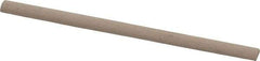 Value Collection - Half Round, Aluminum Oxide, Toolroom Finishing Stick - 4" Long x 1/4" Wide, Fine Grade - Best Tool & Supply