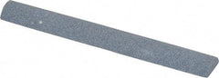 Value Collection - Half Round, Aluminum Oxide, Toolroom Finishing Stick - 4" Long x 1/2" Wide, Coarse Grade - Best Tool & Supply