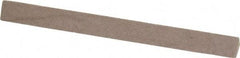 Value Collection - Three Square, Aluminum Oxide, Toolroom Finishing Stick - 4" Long x 3/8" Wide, Fine Grade - Best Tool & Supply