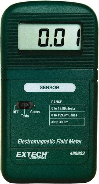 Extech - 30 to 300 Hz, LCD Display, EMF and ELF Meter - Best Tool & Supply