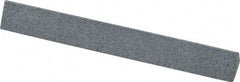 Value Collection - Three Square, Aluminum Oxide, Toolroom Finishing Stick - 4" Long x 1/2" Wide, Coarse Grade - Best Tool & Supply