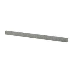 Value Collection - Round, Aluminum Oxide, Toolroom Finishing Stick - 4" Long x 1/4" Wide, Medium Grade - Best Tool & Supply