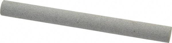 Value Collection - Round, Aluminum Oxide, Toolroom Finishing Stick - 4" Long x 3/8" Wide, Medium Grade - Best Tool & Supply