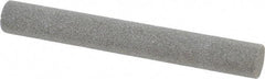 Value Collection - Round, Aluminum Oxide, Toolroom Finishing Stick - 4" Long x 1/2" Wide, Coarse Grade - Best Tool & Supply