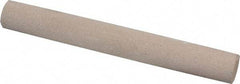 Value Collection - Round, Aluminum Oxide, Toolroom Finishing Stick - 4" Long x 1/2" Wide, Fine Grade - Best Tool & Supply