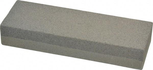 Value Collection - 6" Long x 2" Wide x 1" Thick, Aluminum Oxide Sharpening Stone - Rectangle, 120/240 Grit, Fine, Very Fine Grade - Best Tool & Supply