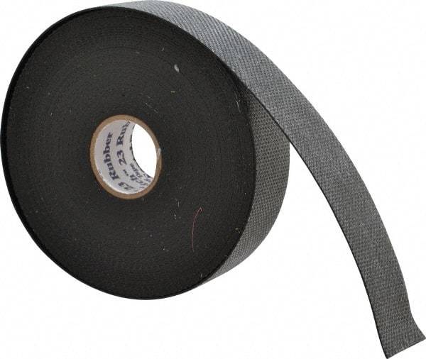 3M - 1" x 30', Black Polyester Film Electrical Tape - Series 23, 30 mil Thick, 800 V/mil Dielectric Strength, 8 Lb./Inch Tensile Strength - Best Tool & Supply