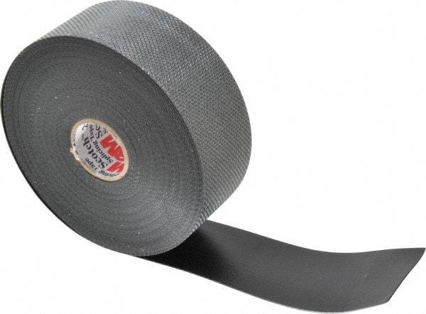 3M - 1-1/2" x 30', Black Polyester Film Electrical Tape - Series 23, 30 mil Thick, 800 V/mil Dielectric Strength, 8 Lb./Inch Tensile Strength - Best Tool & Supply